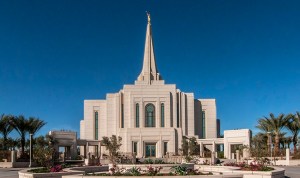 The Gilbert Arizona Temple, photo courtesy of lds.org
